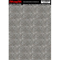 1/35 Bathroom Tiles Texture Decals (self adhesive, 24cm x 17cm)