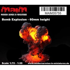 Uniscale Bomb Explosion (60mm Height)