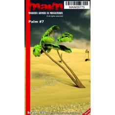 1/35 Beach Palm - Double Trunk at An Angel (155mm Trunk Length)