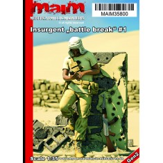 1/35 Insurgent w/AK 47 "Battle Break" #1