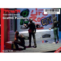 1/35 Graffiti Painters (full Set)