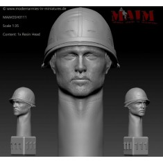 1/35 US Soldier w/Vietnam Helmet: Neutral Impression #0111 (1pcs)