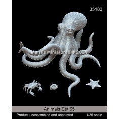 1/35 Octopus and Marine Animals Set #55