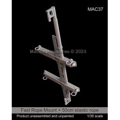 1/35 Black Hawk Fast-Rope Mount Set with 50cm Elastic Rope
