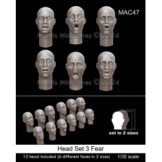 1/35 Fearful Figure Heads Set (12pcs)