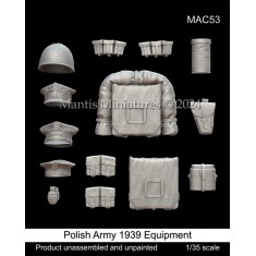 1/35 WWII Polish Army 1939 Equipment Set