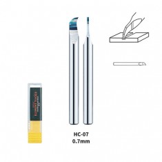 0.7mm Tungsten Steel Hook Broach (Scriber) Shank Dia: 3.175mm