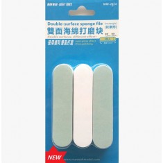Double-Surface Sanding Sponge - Rectangle (6pcs, Sanding+Polishing)