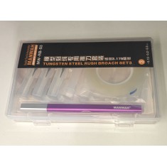 Tungsten Steel Rush Broach Set #3