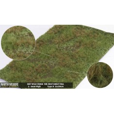 Wild Verge Mat - Early Fall D (Grass length: 2-6 mm, 300 x 210 mm)