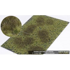 2-4mm Layered Grass Tufts #Early Winter (sheet 210 x 150 mm)