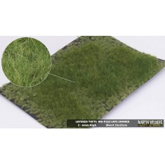 2-6mm Layered Grass Tufts #Late Summer (sheet 210 x 150 mm)