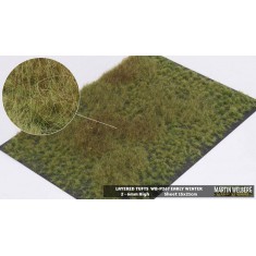2-6mm Layered Grass Tufts #Winter (sheet 210 x 150 mm)