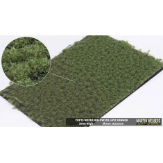 2mm Grass Tufts Weeds Mat - Late Summer (210 x 150 mm)