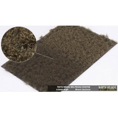4.5mm Grass Tufts Weeds Mat - Winter (210 x 150 mm)