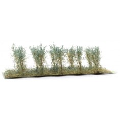 Juniper-green Bushes Type B (approx. 30-40 mm tall, 10pcs)