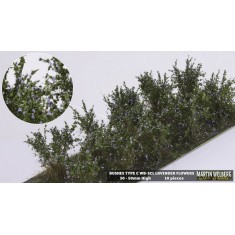 Bushes #Lavender Type C (Grass length 40-50mm, 10pcs)