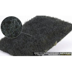 Bushes Mat #Conifer Green Type E (210x150mm, Grass length 4-30mm)