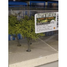 Medium Tree # Light Green 1 (3pcs, each 80-120mm)