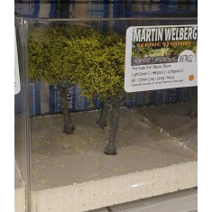 Medium Tree # Light Green 2 (3pcs, each 80-120mm)