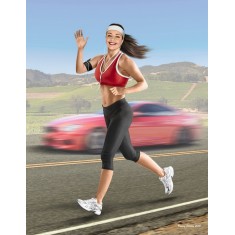 1/24 Tyra Girl - "Jogging Some Miles."