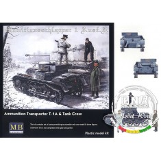 1/35 Ammunition Transporter T-1A & Tank Crew