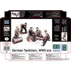 1/35 WWII German Tankmen (5 figures)