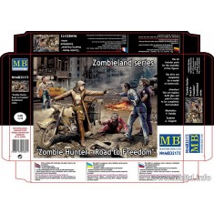 1/35 Zombieland Series - "Zombie Hunter-Road to Freedom" (5 Figures)