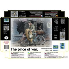 1/35 European Civilian - The Price of War 1944-1945 (1 Figure w/1 Bicycle)