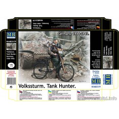 1/35 Volkssturm Tank Hunter in Germany 1944-1945 (1 figure + 1 Bicycle)