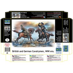 1/35 WWI British and German Cavalrymen
