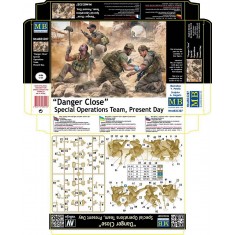 1/35 "Danger Close" Special Operations Team, Present Day (4 figures)