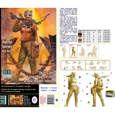 1/35 Post-apocalyptic Fiction - Desert Battle Skull Clan - Long-distance Raid Kit No.2
