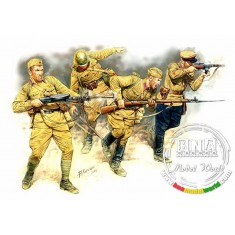 1/35 Frontier Fighting, Summer 1941, Russian Infantry (4 Figures)
