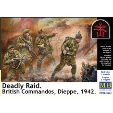 1/35 Deadly Raid - British Commandos, Dieppe 1942 (4 figures)