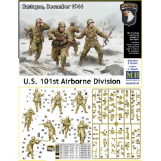 1/35 US 101st Airborne Division, Bastogne December 1944 (4 figures)
