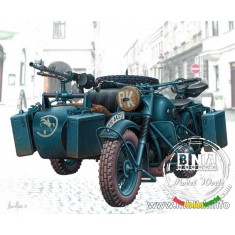 1/35 German Motorcycle w/photo-etched Parts