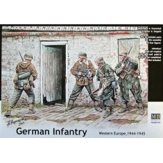 1/35 German Infantry in Western Europe 1944-1945 (4 figures)