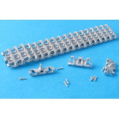 1/35 Metal Tracks for Pz.Kpfw.III/IV Solid-Horned 1943-45 Type B (230 links, 460 pins)