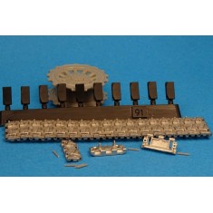 1/35 Tracks for AMX-13 with rubber pads, new pads