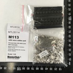 1/35 Tracks for M113 with Worn Out Rubber Pads