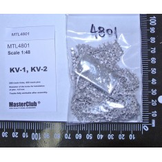 1/48 Metal Tracks for Kliment Voroshilov Tank KV-1/KV-2