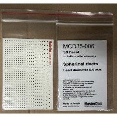 1/35 3D Decal - Riveting Lines 0.9mm
