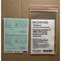 1/48 3D Decal - US AFV Symbols