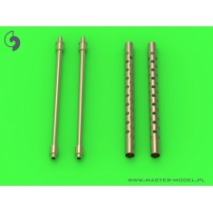 1/24 Browning M2 Aircraft .50 Caliber (12.7mm) Barrels (2pcs)