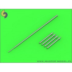 1/32 Mikoyan MiG-19PM (Farmer E) - Missile Rails Nose Parts (4pcs) & Pitot Tube