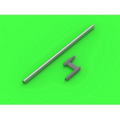 1/32 WWII US Pitot Tube "L Shape" Type Probe for Export Versions of P-35/36/40/T-6/B-339