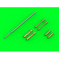 1/32 F4F-3 Wildcat Early (Pre-War) - .50 Browning Gun Barrels with Oblong Holes & Early Pitot Tube