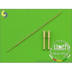 1/48 Me-163A Komet - Armament set (MG 151 Barrel Tips) & Pitot Tube