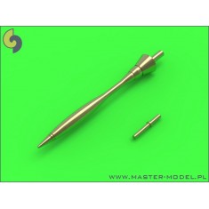 1/48 Dassault Mirage F.1 Pitot Tube & Angle of Attack Probe (Turned Brass)